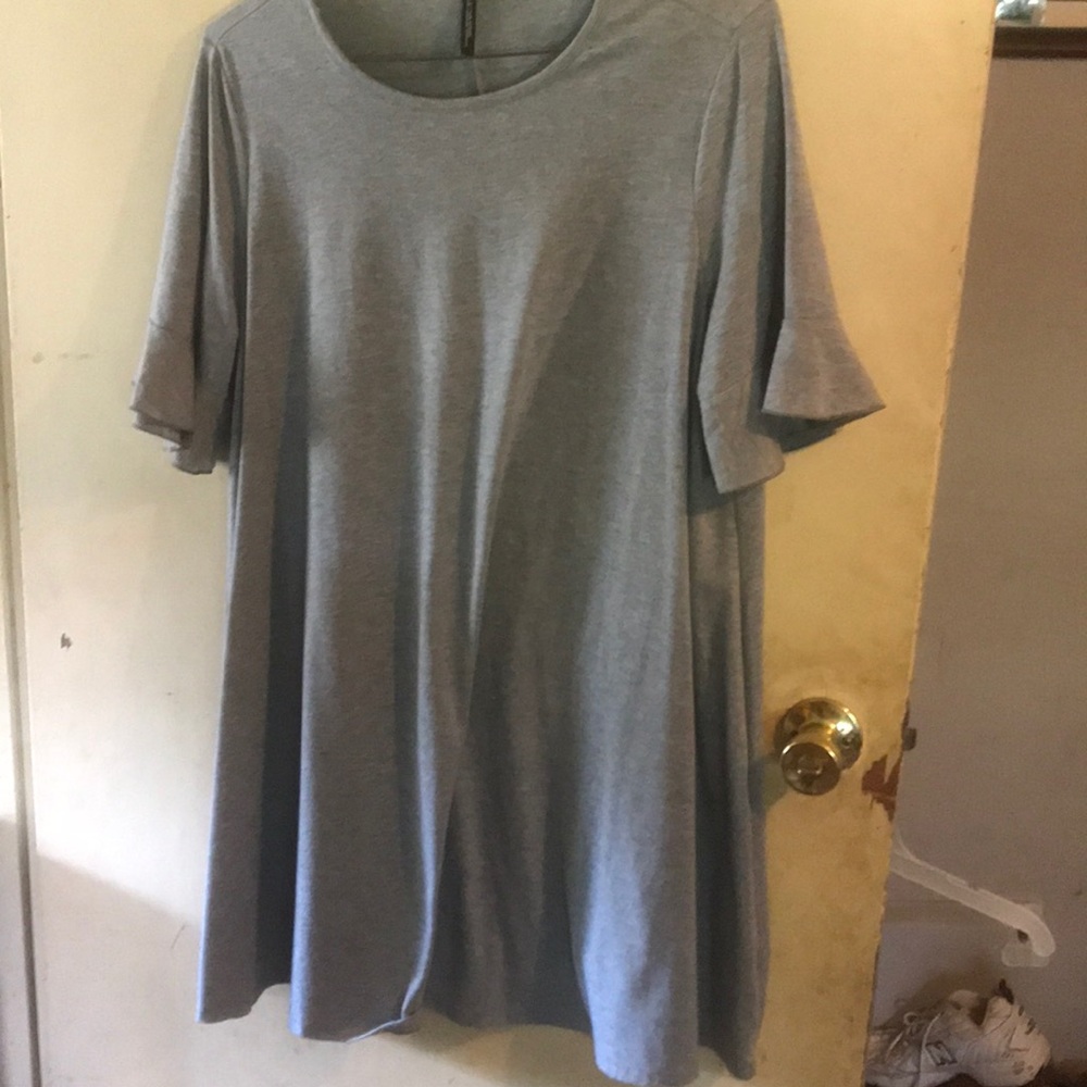 Simply Be Capsule gray minidress size 14W